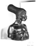 Zulu woman Right Profile Bust. Malvina Hoffman Bronze Sculpture