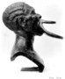 Ubangi Woman profile head. Malvina Hoffman Bronze Sculpture