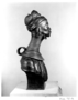 Padaung Woman Profile wearing several rings to elongate neck. bust   Malvina Hoffman Bronze Sculpture