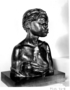 Jakun woman 3/4 Bust. Malvina Hoffman Bronze Sculpture