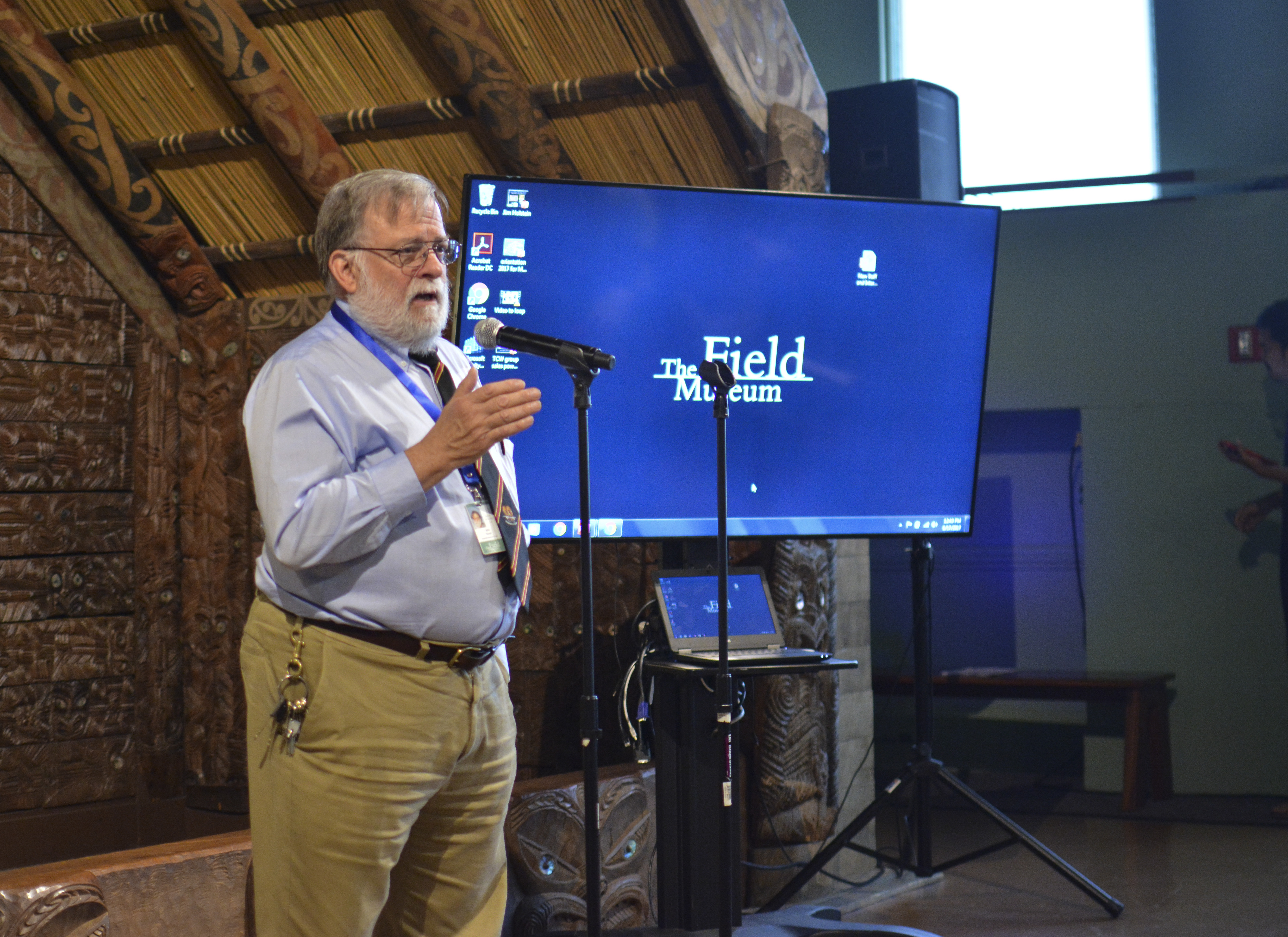 John Terrell speaking at the Pamanang Pinoy: A Retrospective (c) Field Museum of Natural History - CC BY-NC 4.0