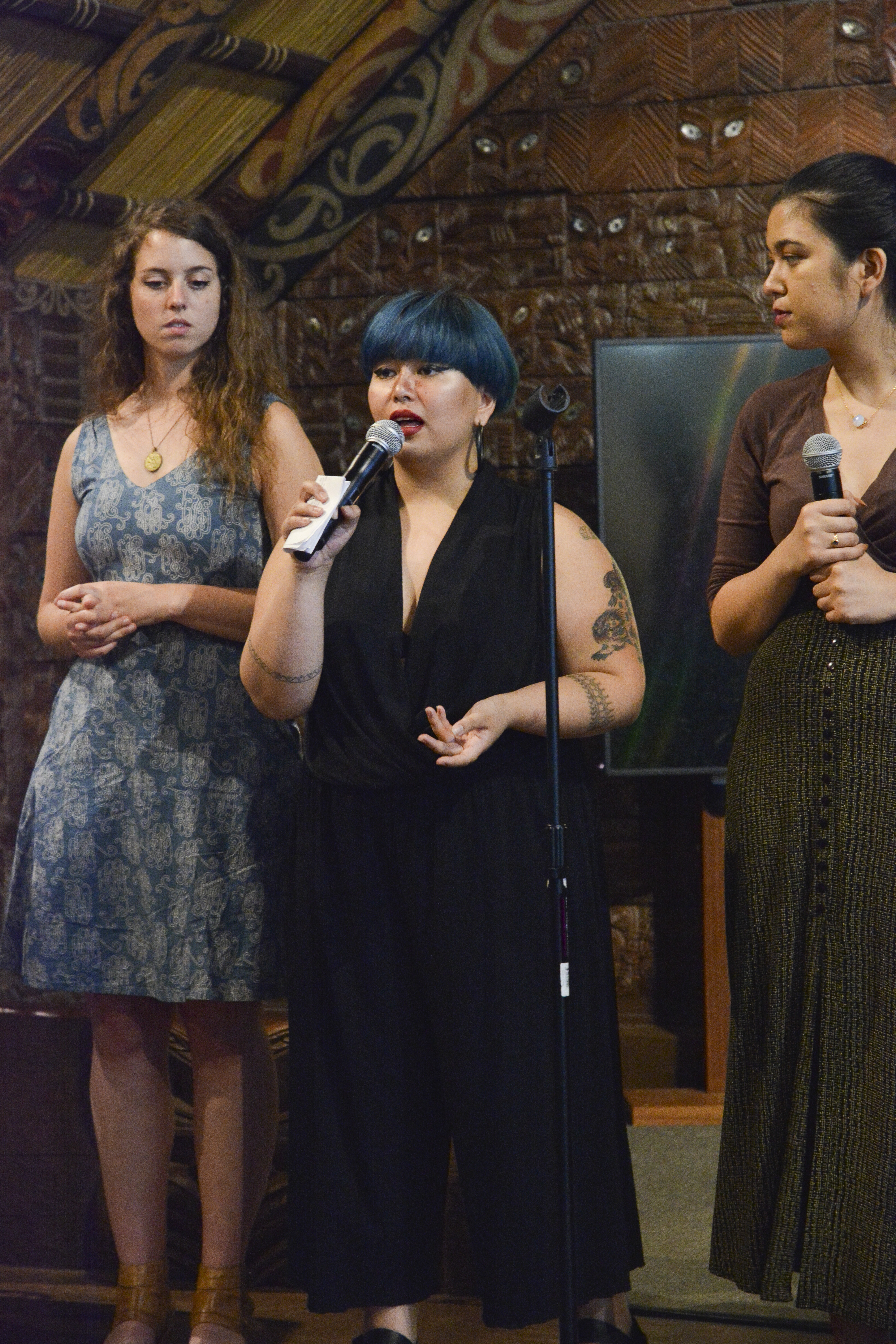 Left to Right: Cassie Pontone, Avigail Bautista, Loren Ibach (c) Field Museum of Natural History - CC BY-NC 4.0