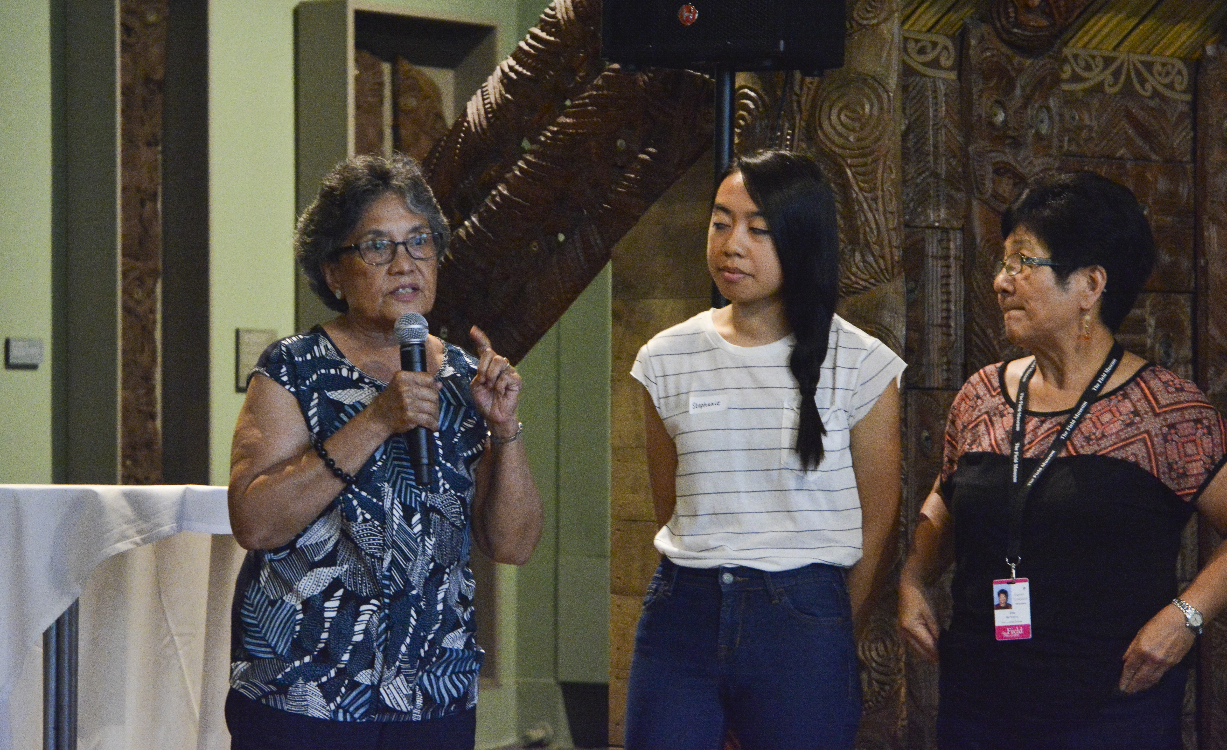 Left-Right: Juanita Salvador-Burris, Stephanie Jamilla, Etta Mckenna (c) Field Museum of Natural History - CC BY-NC 4.0