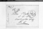 Signature of John James Audubon letter to David Camden de Leon. Letter was gift to FM Library from Mr. Herbert S. Strauss