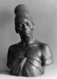 Zulu woman Front bust. Malvina Hoffman Bronze Sculpture