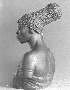 Zulu woman Left Profile bust. Malvina Hoffman Bronze Sculpture