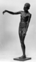 Daboa, dancing girl of the Sara tribe, Lake Chad. Life-size bronze, full figure 3/4 view. Malvina Hoffman sculpture. Statue.