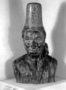 Breton Woman front head. Malvina Hoffman Bronze Sculpture. Shown with picturesque headdress.