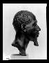 Dahomey man Profile Head. Malvina Hoffman Bronze Sculpture