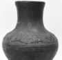 118684: green glazed vase