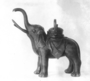 117643: brass figure of an elephant and