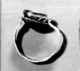 239078: gold, carnelian scarab ring