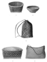 108072: Oval clothes basket