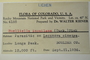 U.S.A. (Colorado), W. B. Kiener 4185 (Accession number: 1106124)