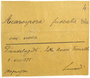 Italy, A. H. Magnusson s.n. (Accession number: none)