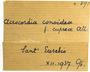 Italy, C. Sbarbaro 891 (Accession number: none)