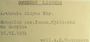 Sweden, A. H. Magnusson s.n. (Accession number: none)
