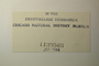 U.S.A. (Pennsylvania), A. Schneider s.n. (Accession number: 1139565)