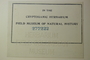 U.S.A. (Maine), s.col. s.n. (Accession number: 277222)
