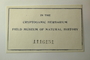 U.S.A. (New Hampshire), E. T. Harper & S. A. Harper 8 (Accession number: 1116151)
