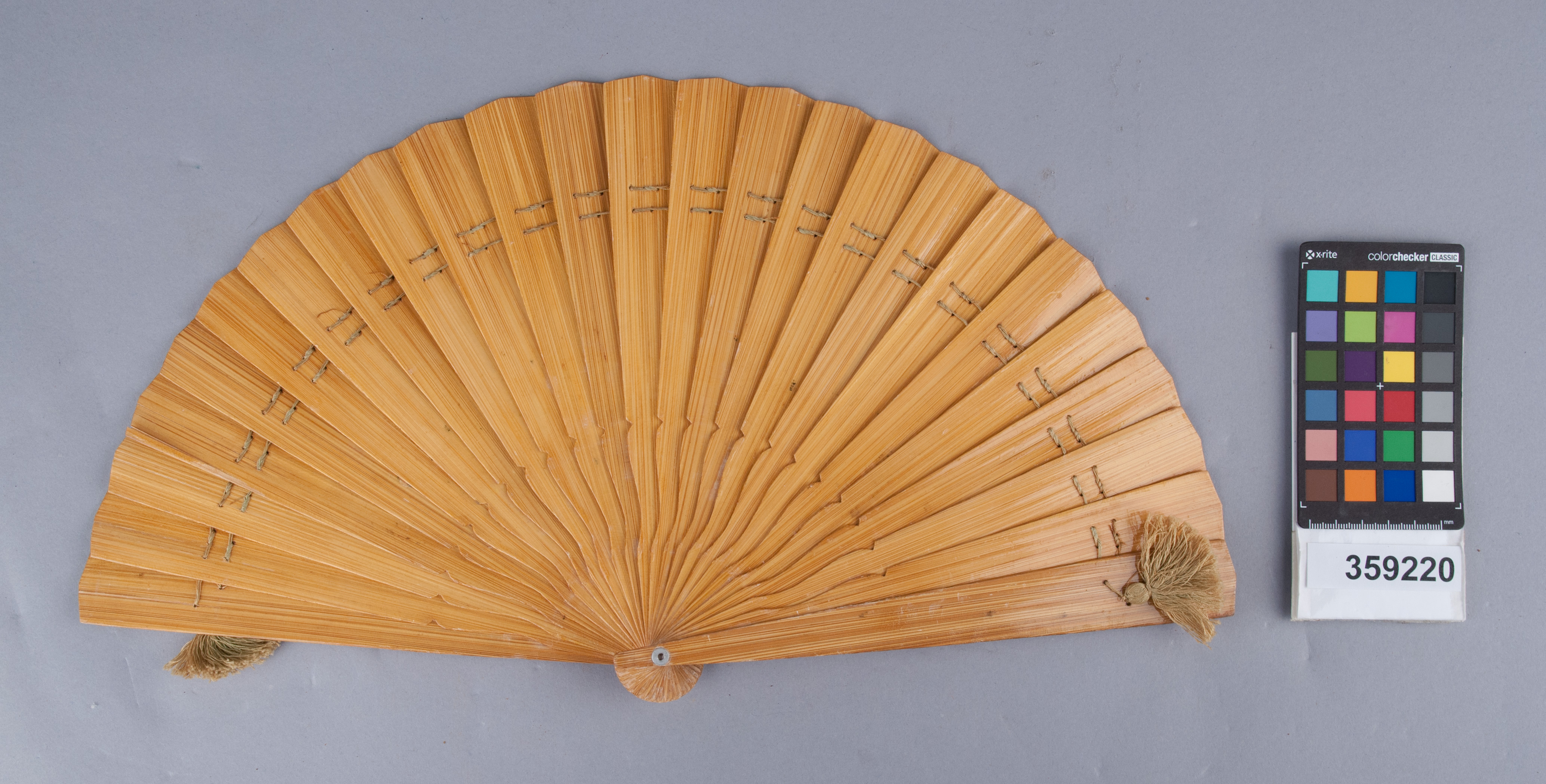 Incoming condition, open back view 