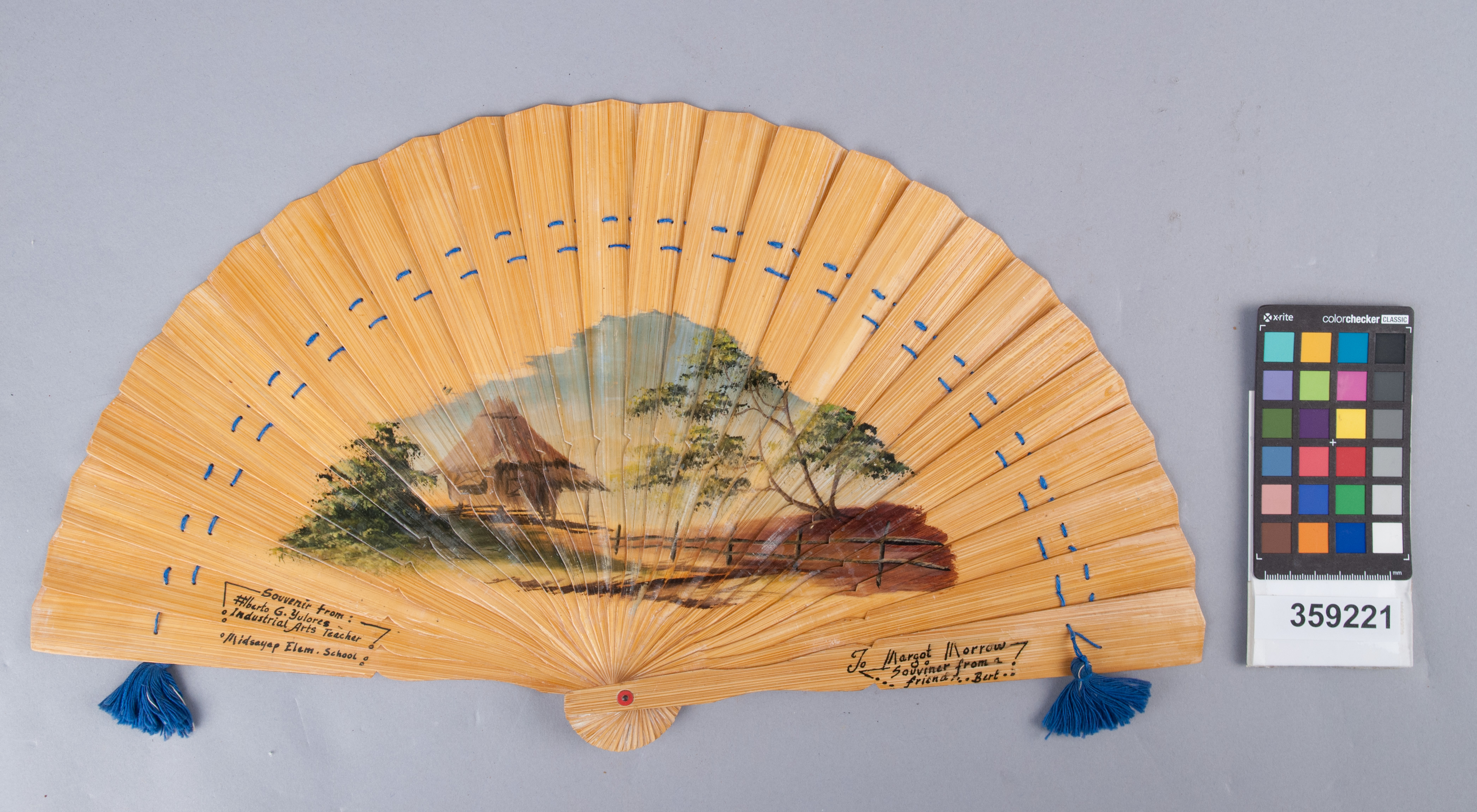 Incoming condition, open front view 