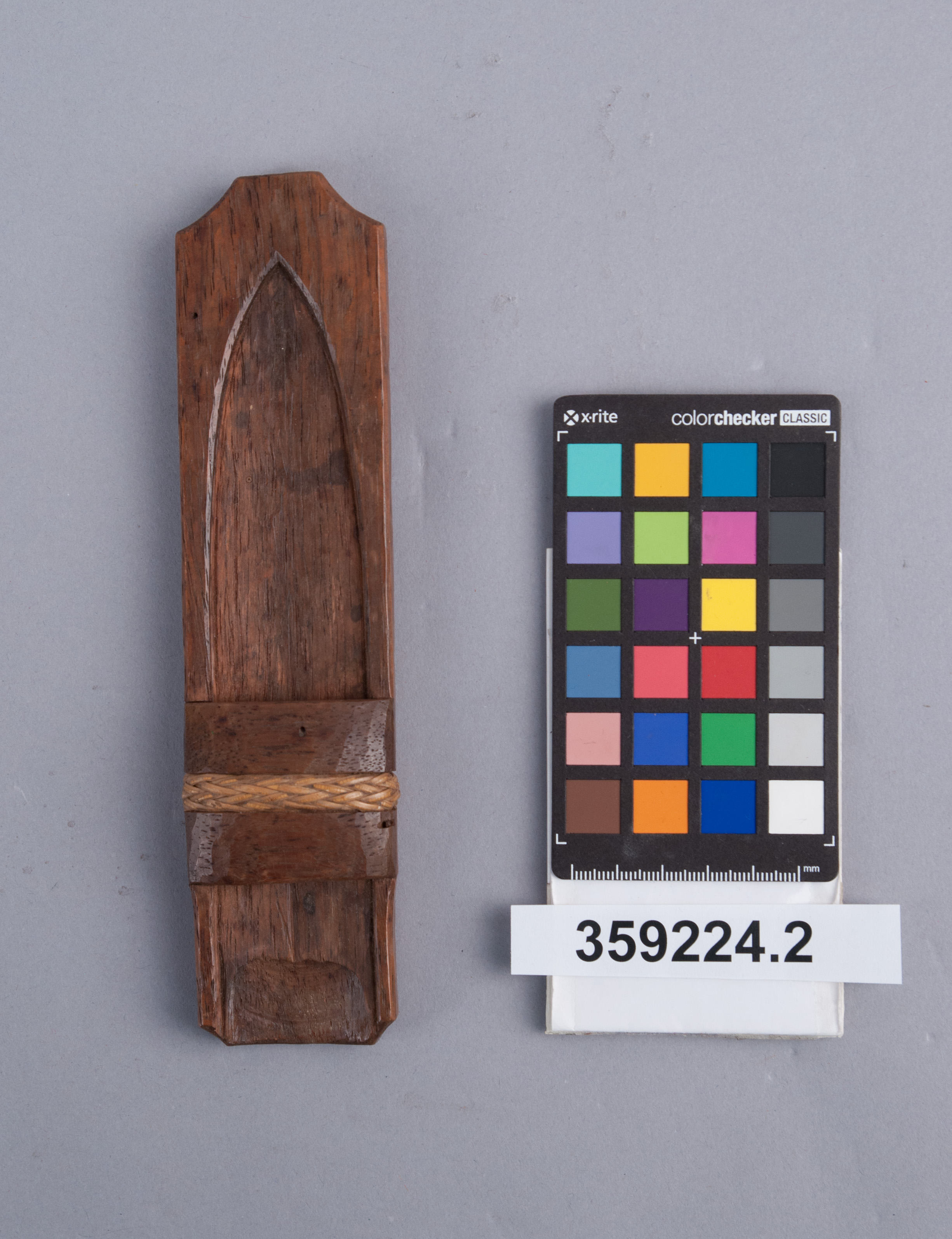 Incoming condition, front view 