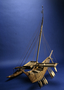 91421.1-20 wa, canoe model, bailer and paddles