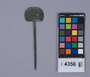 4356 tupu, metal; bronze pin