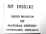 Bringing Schuster, Standley and Co. Into the Third Millenium: The Field Museum's 180K Bryophyte and Lichen Conversion & Digitization Project (Supported by NSF DBI-0749762).