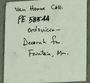 PE 58544 Label