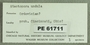 PE 61711 Label