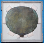 111571.B metal; bronze mirror