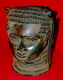 210300 metal; bronze figure head