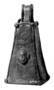 89732 metal; bronze bell