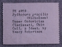 PE 4070 label
