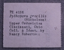 PE 4116 label