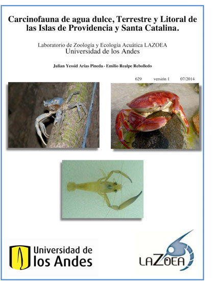 Carcinofauna de las Islas de Providencia y Santa Catalina