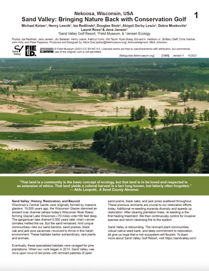 Sand Valley: Bringing Nature Back with Conservation Golf