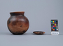 359134.1-2 clay (ceramic) pot and lid
