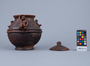 359132.1-2 clay (ceramic) pot and lid