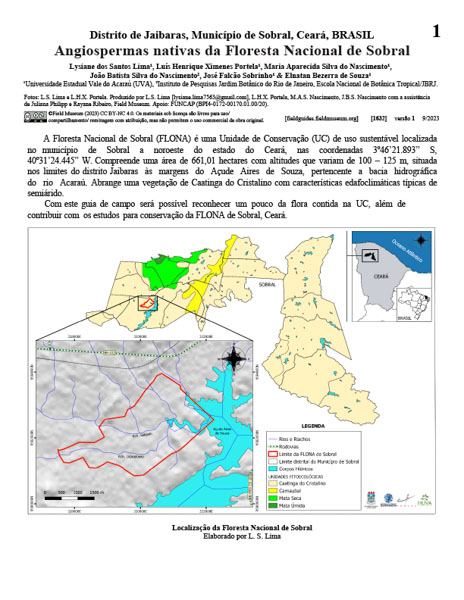 Angiosperms native to the Sobral National Forest