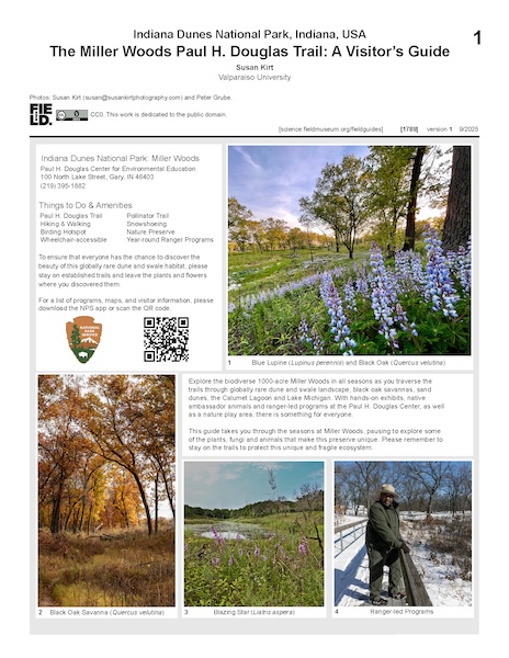 El Sendero Paul H. Douglas de Miller Woods: Una Guía Para Visitantes