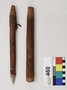 460 wood spear foreshaft with stone; flint point and wood spear shaft