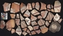 171074 clay (ceramic) vessel fragments (sherds)