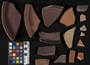 169835 clay (ceramic) vessel fragments (sherds)