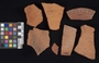 170361 clay (ceramic) vessel fragments (sherds)