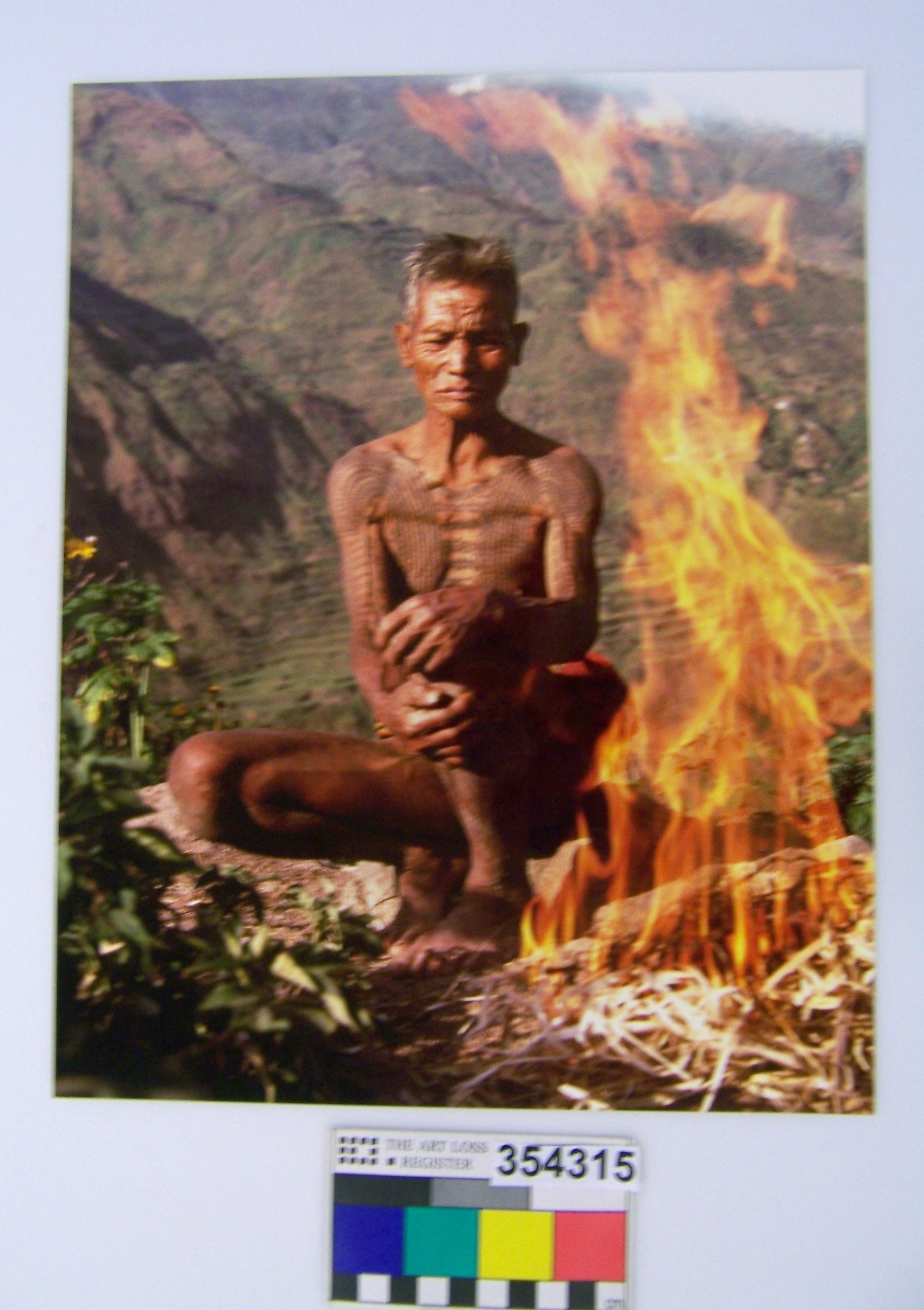 Incoming condition, front view 