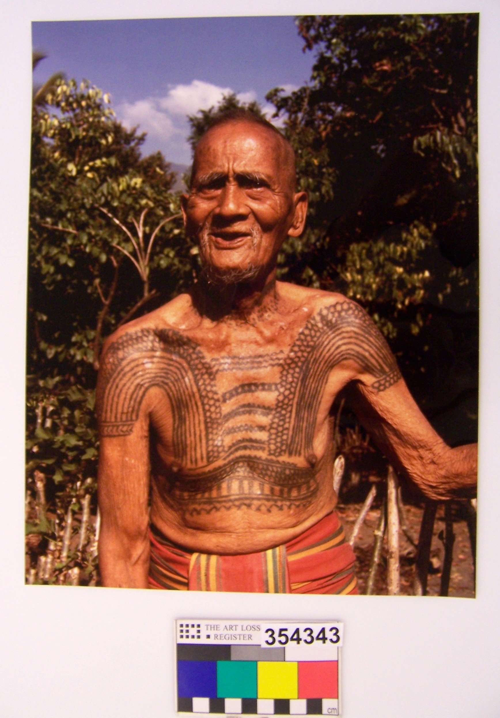 Incoming condition, front view 