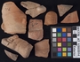 241779 clay (ceramic) vessel fragments (sherds) and figurine fragments (sherds)